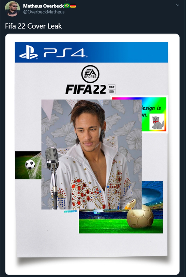 WYCIEKŁA okładka gry FIFA 22! xD